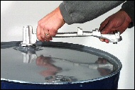 Spark resistant drum wrench model 59SRZ